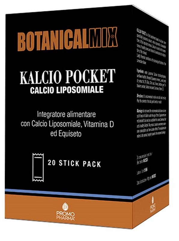 Kalcio pocket botanical mix 20 stick da 10 ml