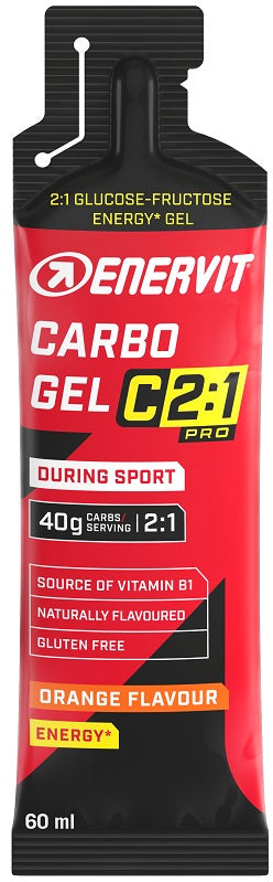 Enervit c2 1 carbo gel orange 60 ml