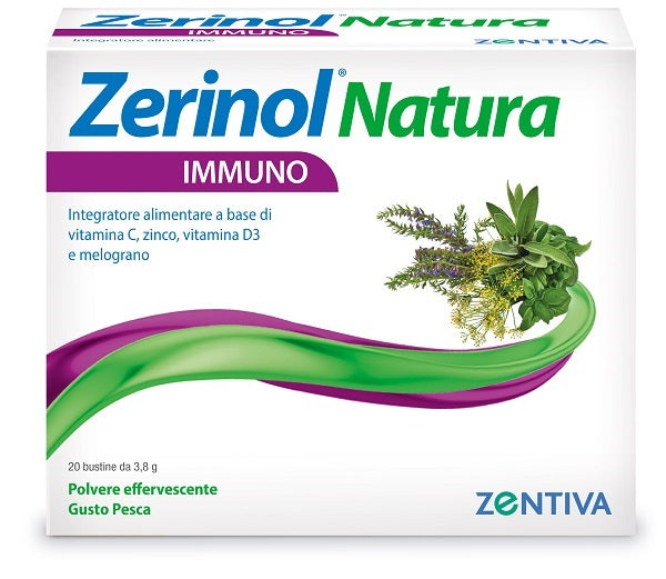 Zerinol natura immuno 20 bustine