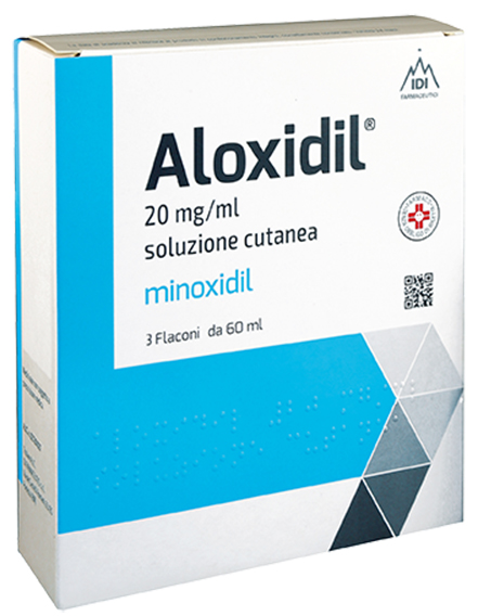 Aloxidil 20 mg/ml soluzione cutanea  minoxidil