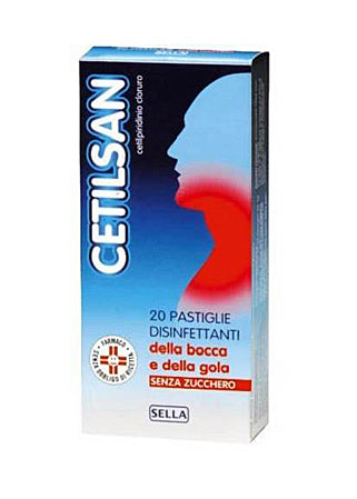 Cetilsan 3 mg pastiglie senza zucchero  cetilpiridinio cloruro