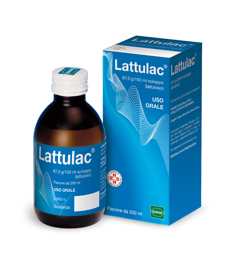 Lattulac 67,0 g/100 ml sciroppo  lattulosio