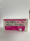 Tachifluactiv influenza e raffreddore 500 mg/60 mg compresse effervescenti  paracetamolo/pseudoefedrina cloridrato