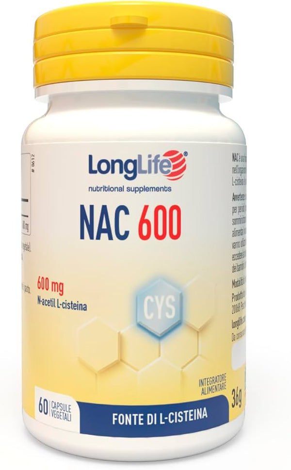 Longlife nac 600mg 60 capsule