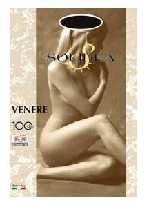 Venere 100 collant tutto nudo nero 3