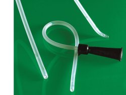 Catetere uretrale nelaton femminile ch18 lunghezza 40cm. prodotto in pvc medicale con punta distale arrotondata per l'introduzione atraumatica