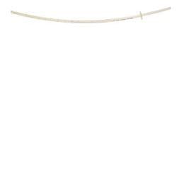 Sonda per ureterocutaneostomia in poliuretano wiruthan trasparente linea radiopaca con alette lunghezza 25 cm diametro 3,5 mm punta con foro centrale
