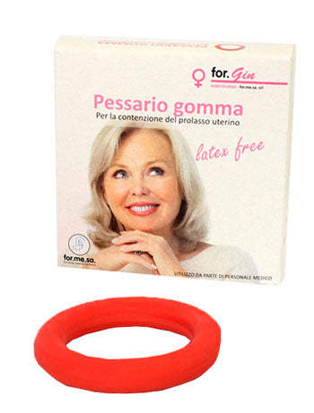 Pessario in gomma monopaziente misura 90mm per contenzione del prolasso uterino 1 pezzo