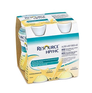 Resource hp/hc vaniglia 4 bottiglie 200 ml