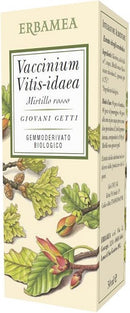 Vaccinium vitis idaea mirtillo rosso bio 50 ml