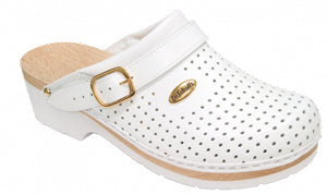 Clog s/comf.b/s ce bycast unisex white woods bianco 37