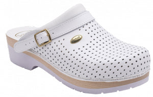 Clog s/comf.b/s ce bycast bis unisex white woods bianco 44