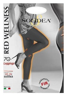 Red wellness 70 leggins nero 4xl