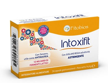 Intoxifit 24 capsule gastroresistenti 600 mg