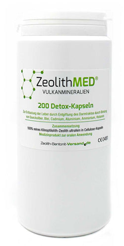 Zeolithmed minerali vulcanici detox 200 capsule