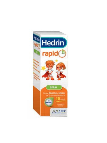 Hedrin rapido liquido gel spray spray 60 ml