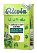 Ricola mela menta senza zucchero caramelle svizzere alle erbe 50 g