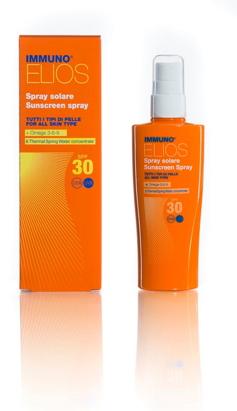 Immuno elios spray solare spf 30  tocco secco