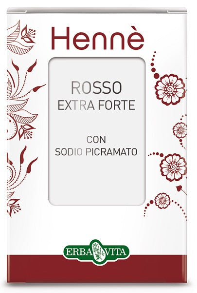 Henne colorante capelli rosso naturale extra forte