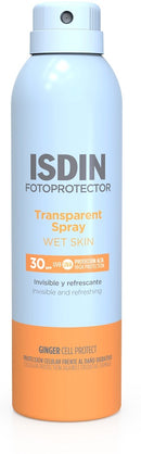 Transparent spray wet skin spf30 250 ml