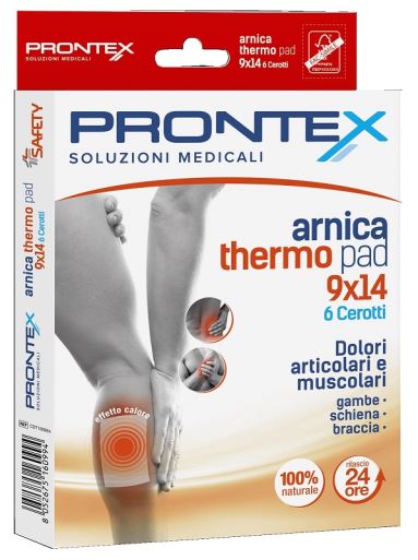 Cerotto prontex arnica thero pad 9 x 14 6 pezzi