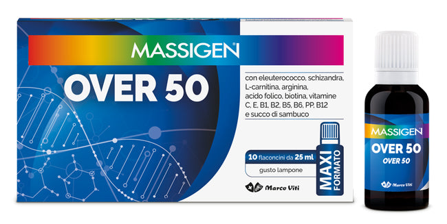 Massigen over 50 10 flaconi da 25 ml