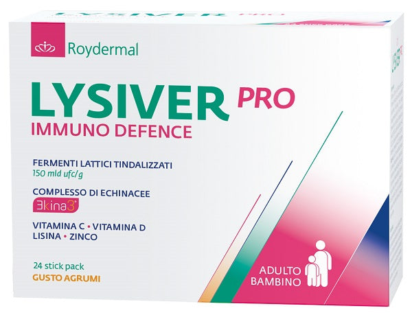 Lysiver pro immuno defence 24 stickpack