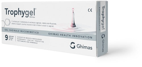 Gel vaginale mucomimetico trophygel ghimas 9 applicatori monouso da 1 ml