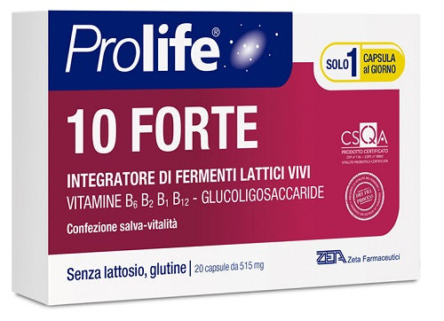 Prolife 10 forte 20 capsule