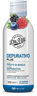 Dr viti depurativo plus frutti di bosco 500 ml senza zuccheri