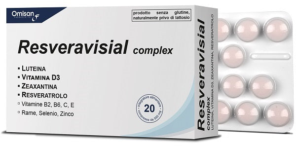 Resveravisial complex 20 compresse