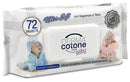 Dermacotone baby salviettine con infuso di crema 72 pezzi