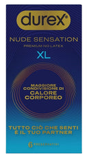 Preservativo durex nude sensation xl 6 pezzi