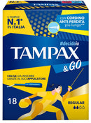 Tampax &go regular 18 pezzi