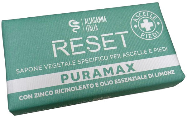 Puramax reset sapone vegetale ascelle e piedi 100 g