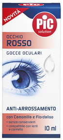 Pic gocce oculari occhio rosso 10 ml
