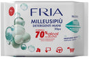 Fria milleusipiu' detergenti mani 70% alcol effetto igienizzante 20 pezzi