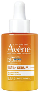Eau thermale avene solare ultra siero attiva la luminosita' spf50+ 30 ml