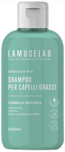 Lamuselab sebonorm hair shampoo per capelli grassi 200 ml