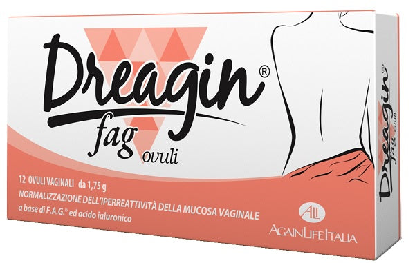 Dreagin fag ovuli vaginali 12 pezzi da 1,75 g