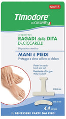 Timodore cerotto ragadi dita mani e piedi 50x60 mm 4 pezzi + 50x10 mm 4 pezzi