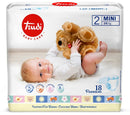 Trudi baby care pannolino per bambini mini 3/6kg 18 pezzi