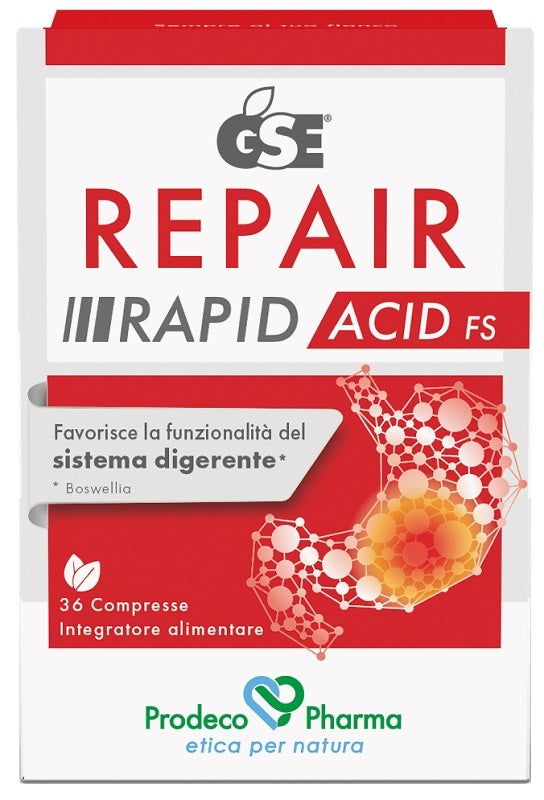 Gse repair rapid acid fs 36 compresse