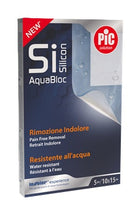 Cerotto pic solution sisilicon aquabloc 10x15 cm rimozione indolore 5 pezzi