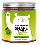 Bears with benefits burn baby burn shape vitamin 60 caramelle gommose con edulcoranti senza zuccheri
