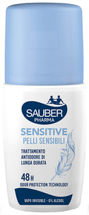 Sauber deo 48h sensitive pelli sensibili vapo 90 ml
