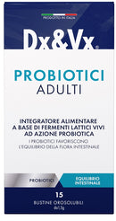 Dx&vx probiotici adulti 15 bustine