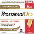 Prostamol oro 20 stick orosolubili da 1,6 g gusto frutti rossi con edulcoranti senza zuccheri senza glutine naturalmente privo di lattosio