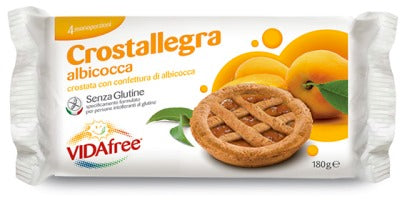 Vidafree crostallegra albicocche 180 g