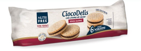 Nutrifree ciocodelis biscotti 168 g